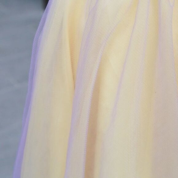 Mon Cheri ✦ Strapless Formal Dress ✦ Floral Embroidery Sweetheart Neckline Layer - Picture 15 of 17